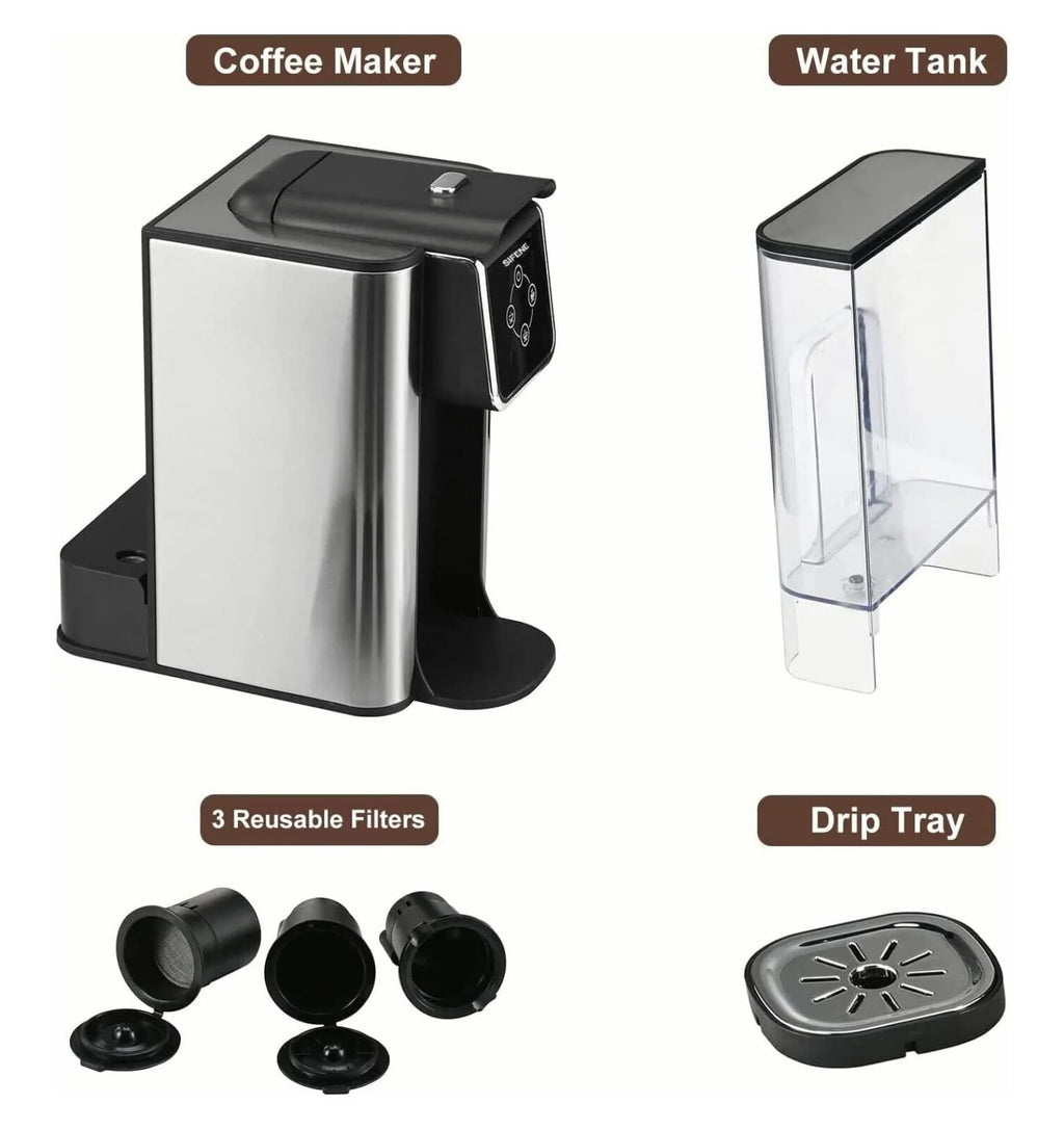 Single Serve 3 in 1 Pod Coffee Maker I339