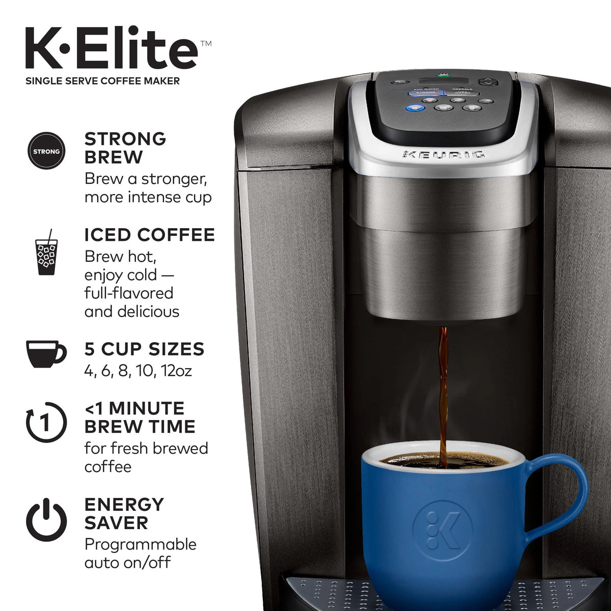 Single Serve K-Cup Pod Coffee Maker B404742