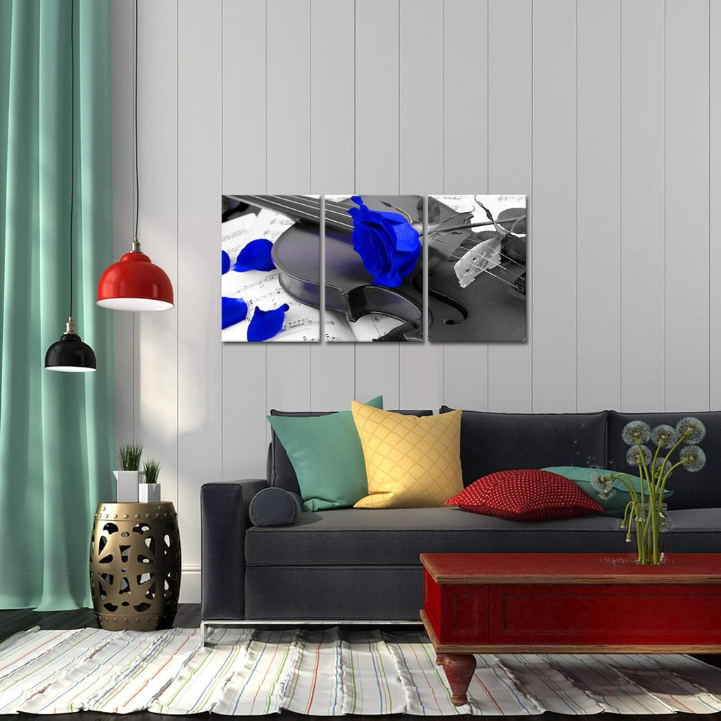 3 Piece Music Canvas Wall Art M63274