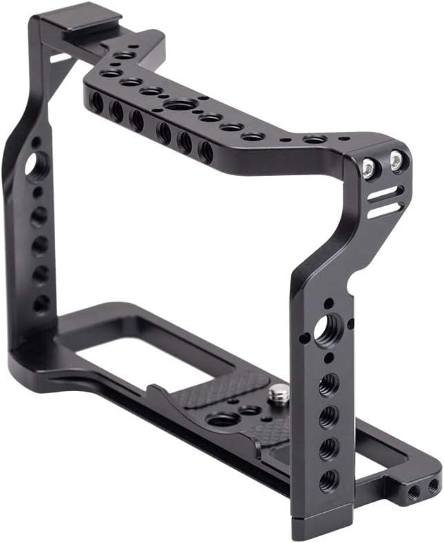 Camera Cage with Arca Swiss QR Plate and NATO Rail A135