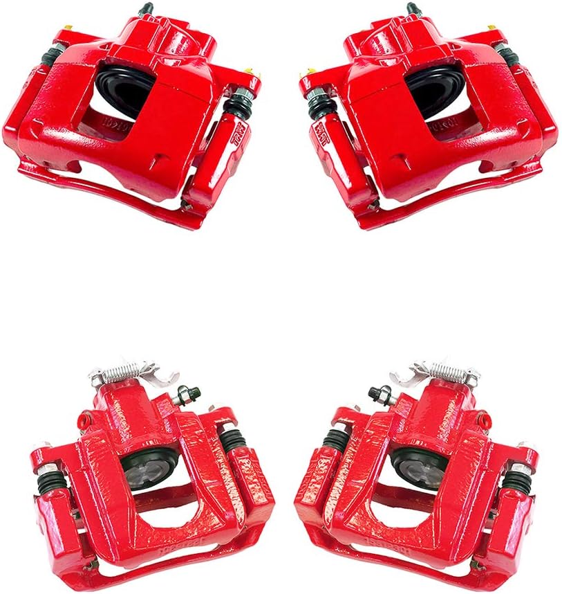 Powder Coated Red Caliper Assembly Set K641