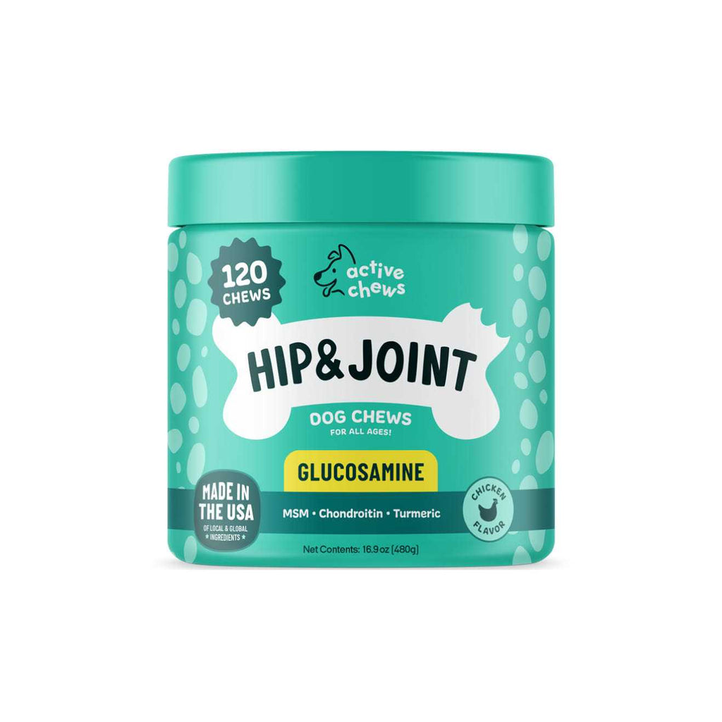 Glucosamine for Dogs Hip and Joint Supplement with Chondroitin, Turmeric, and Msm J816