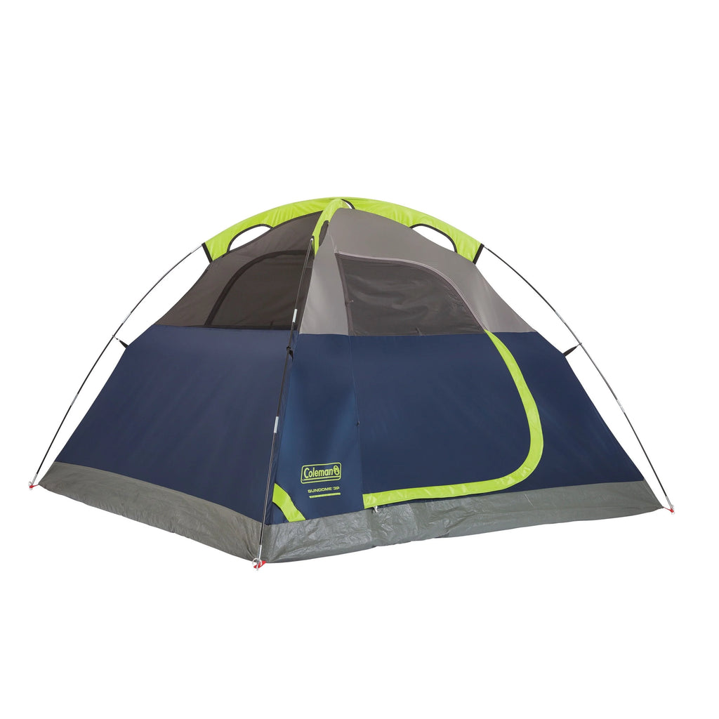 3-Person Blue Dome Camping Tent J4882