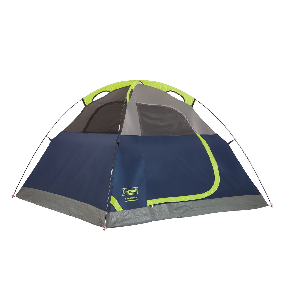 3-Person Blue Dome Camping Tent J4882