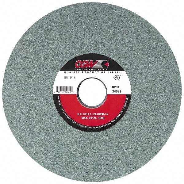 7x22 Diam Silicon Carbide 80 Grit Surface Grinding Wheel E1933
