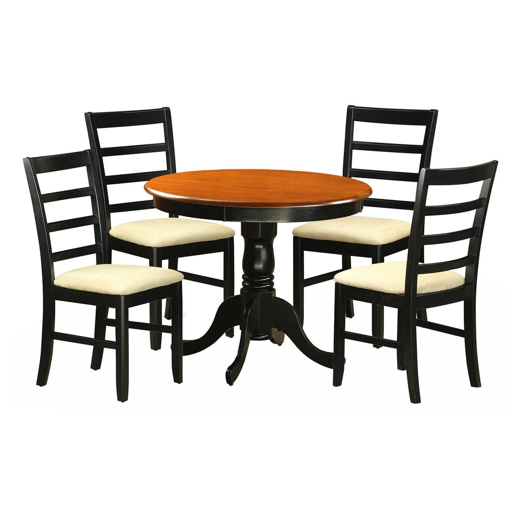 5 Piece Wood Kitchen Table Set M2748
