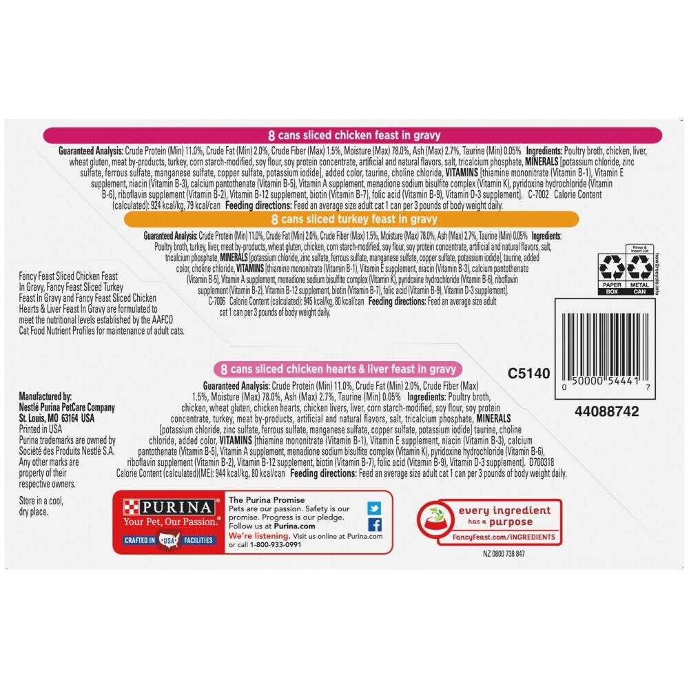 Wet Cat Food Variety Pack C5768