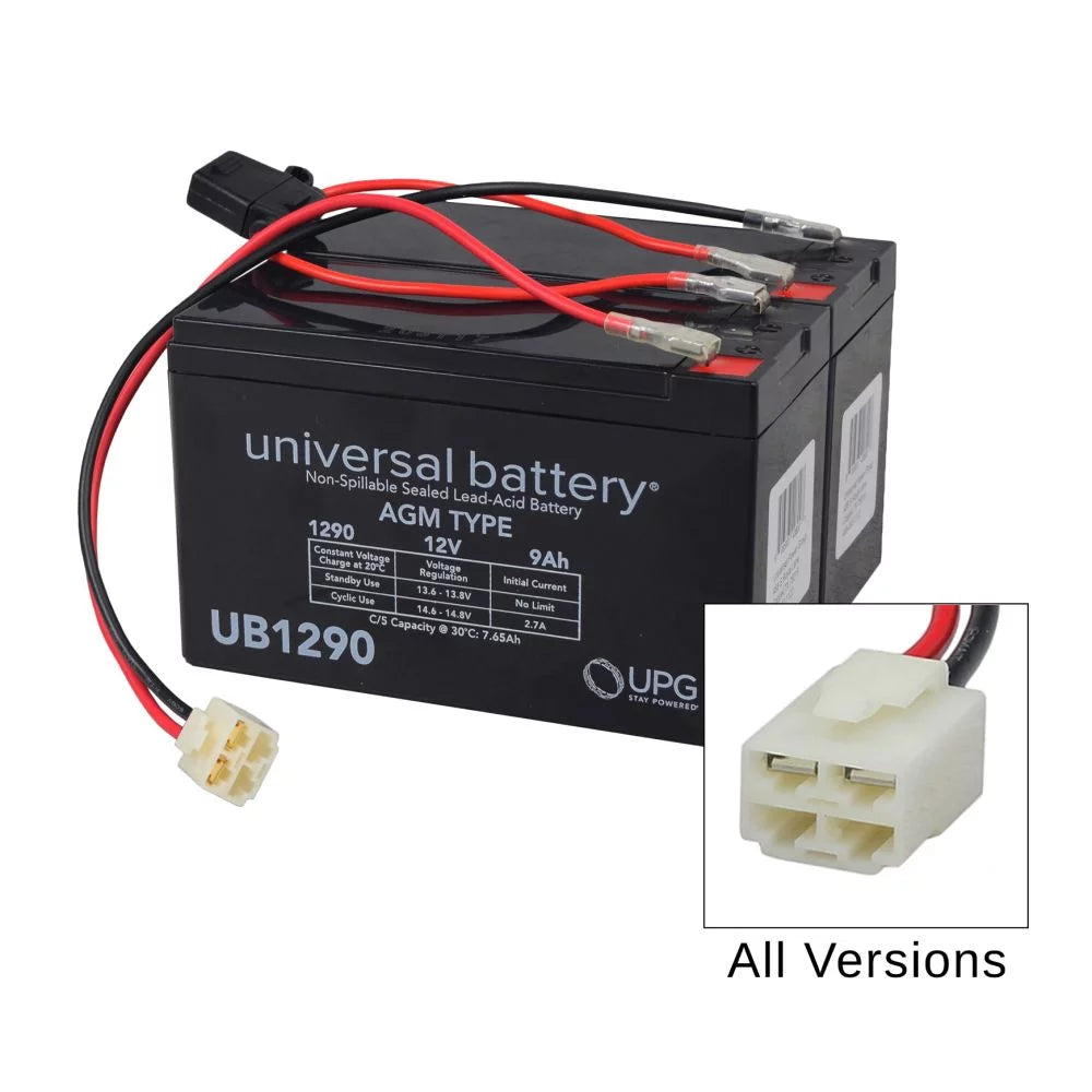 24 Volt 9 Ah Battery Pack with Wiring Harness A342