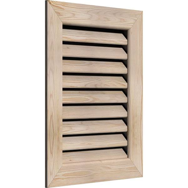 Vertical Gable Vent Unfinished I24160