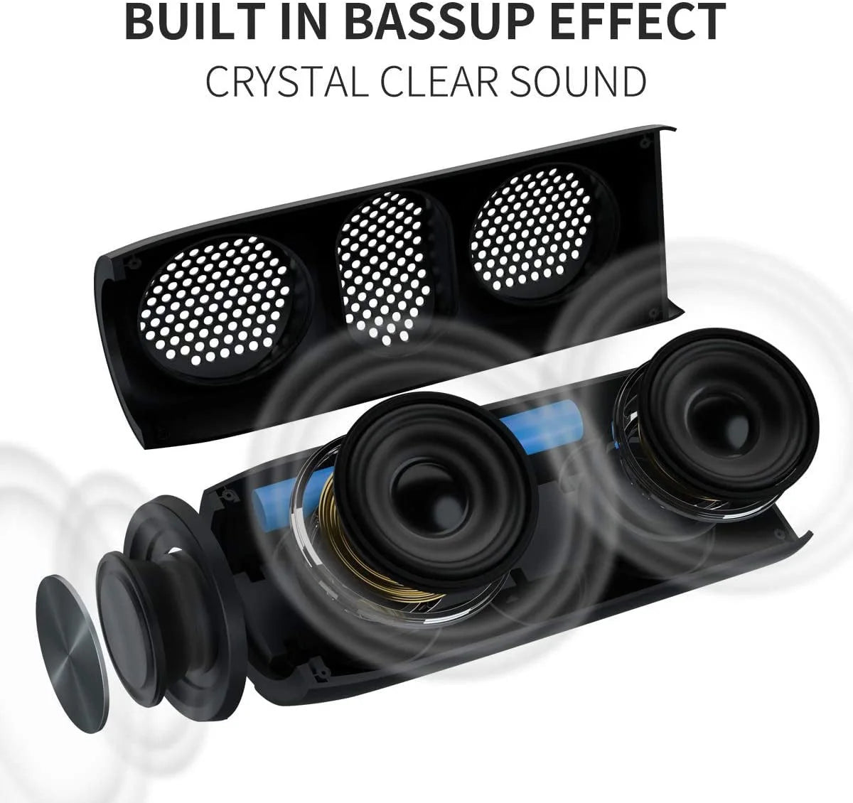 Waterproof Bluetooth Portable Wireless Speaker N525