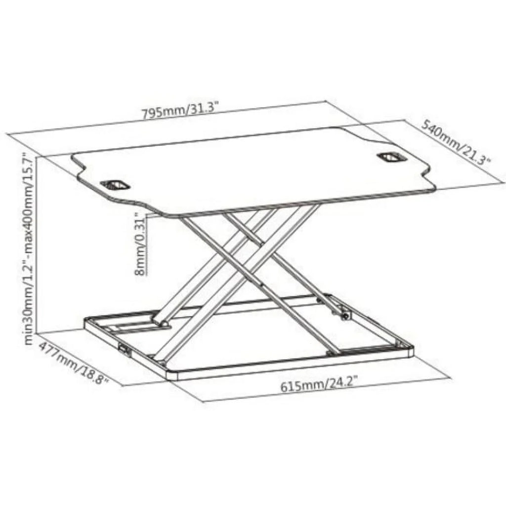 Height Adjustable Standing Desk P8858