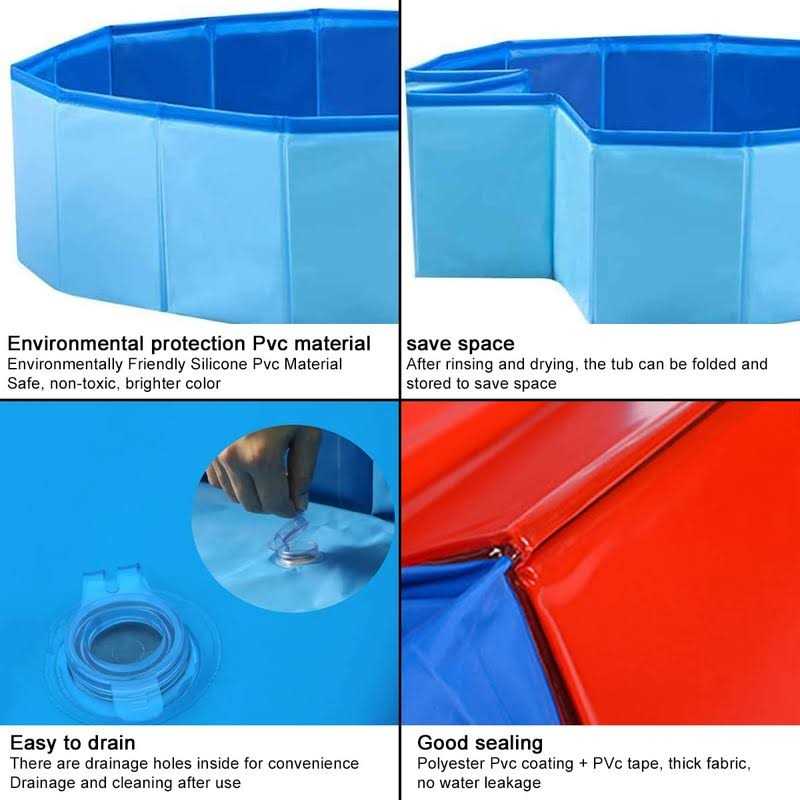 PVC Dog Pool 24 x 8 Inch G151284
