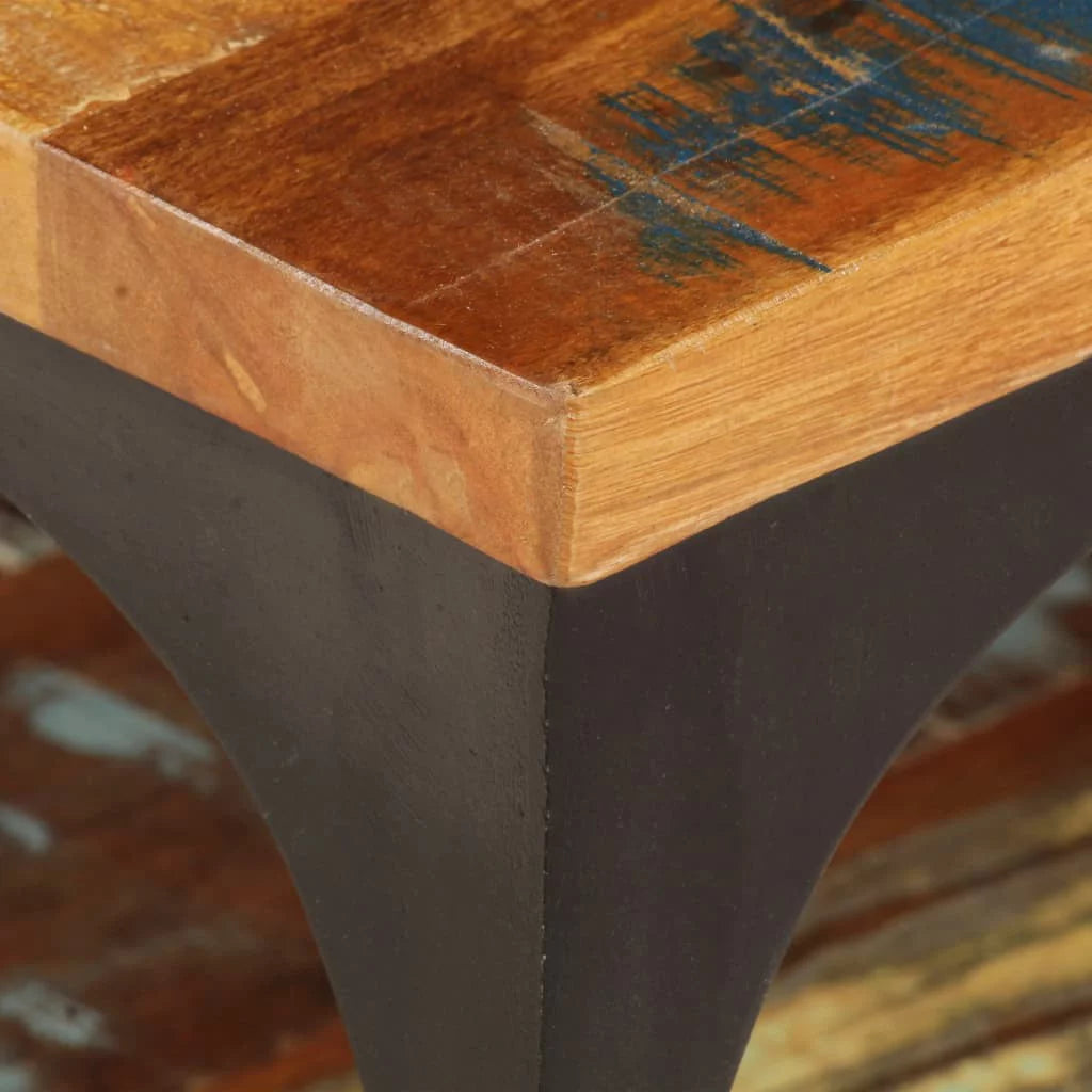 Coffee Table with Shelf Solid Reclaimed Wood Q6607
