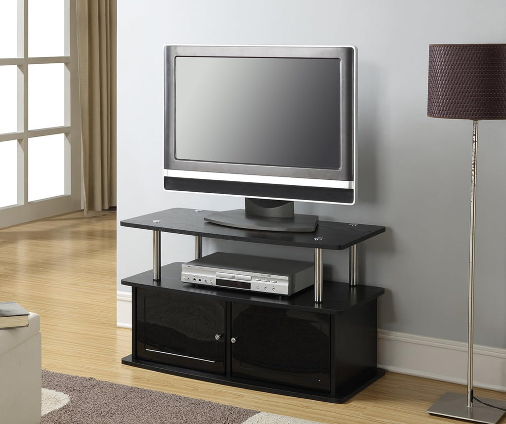 TV Stand with 2 Storage Cabinets and Shelf M98394
