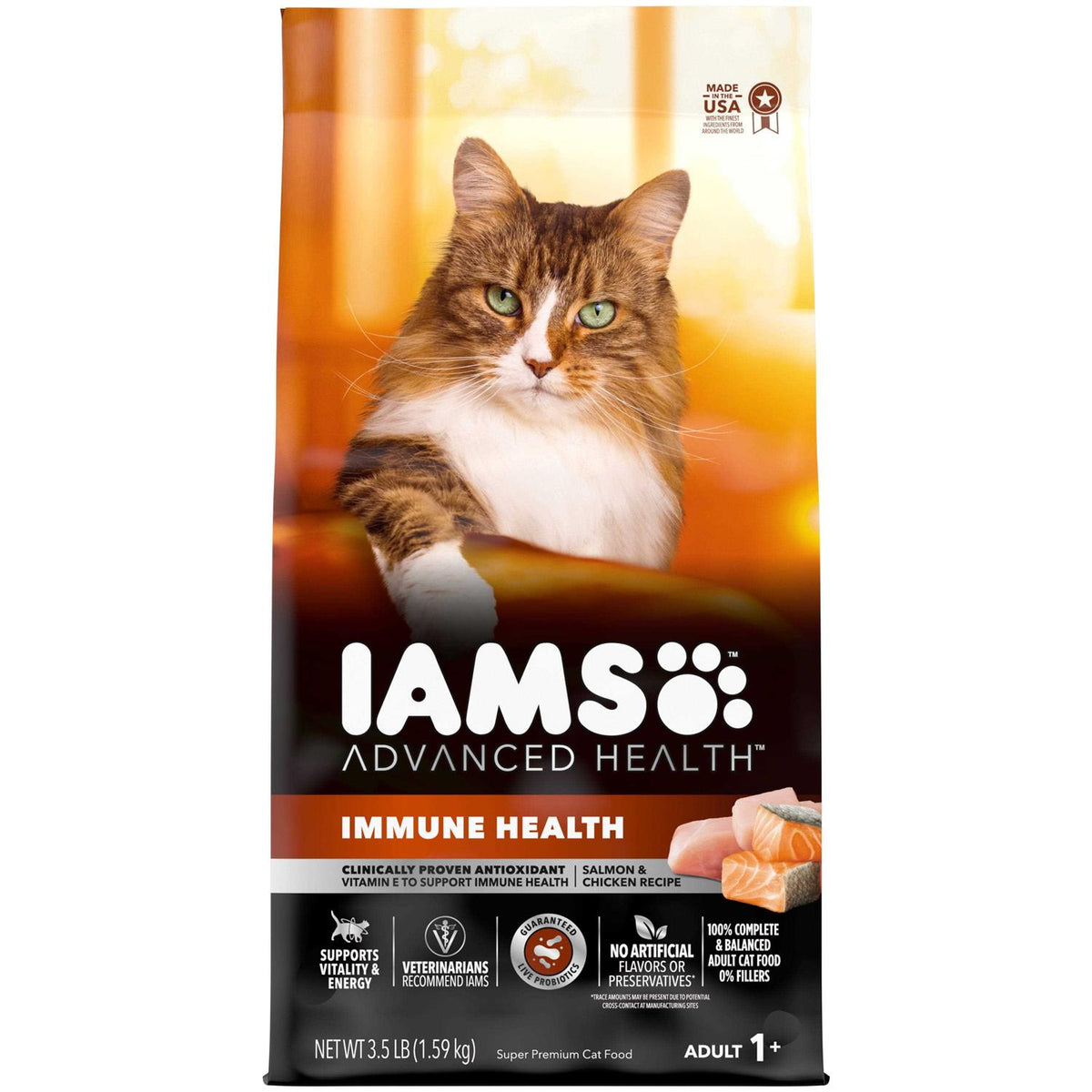 Salmon Chicken Recipe Adult Dry Cat Food P81537