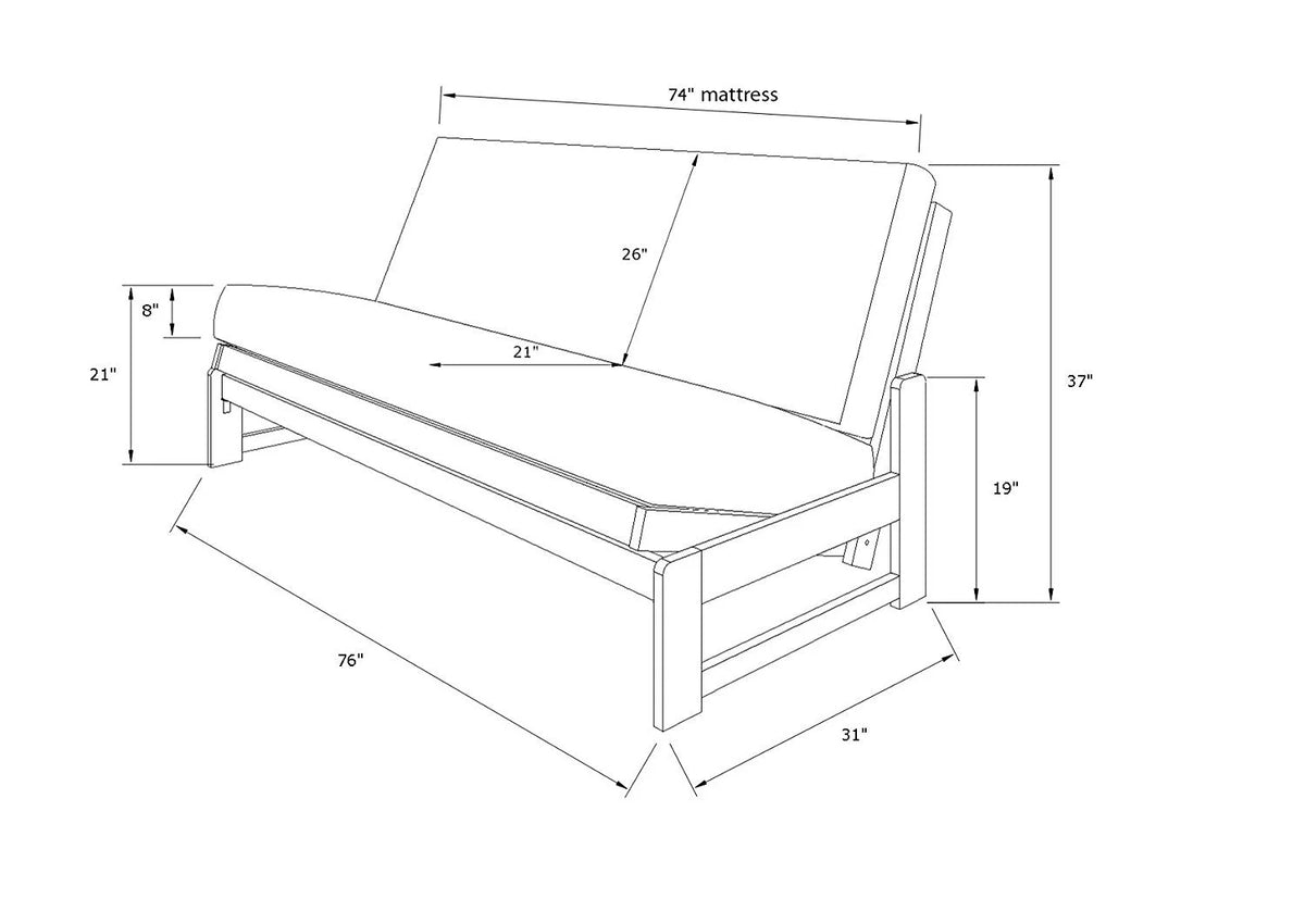 Mocha Futon A217755
