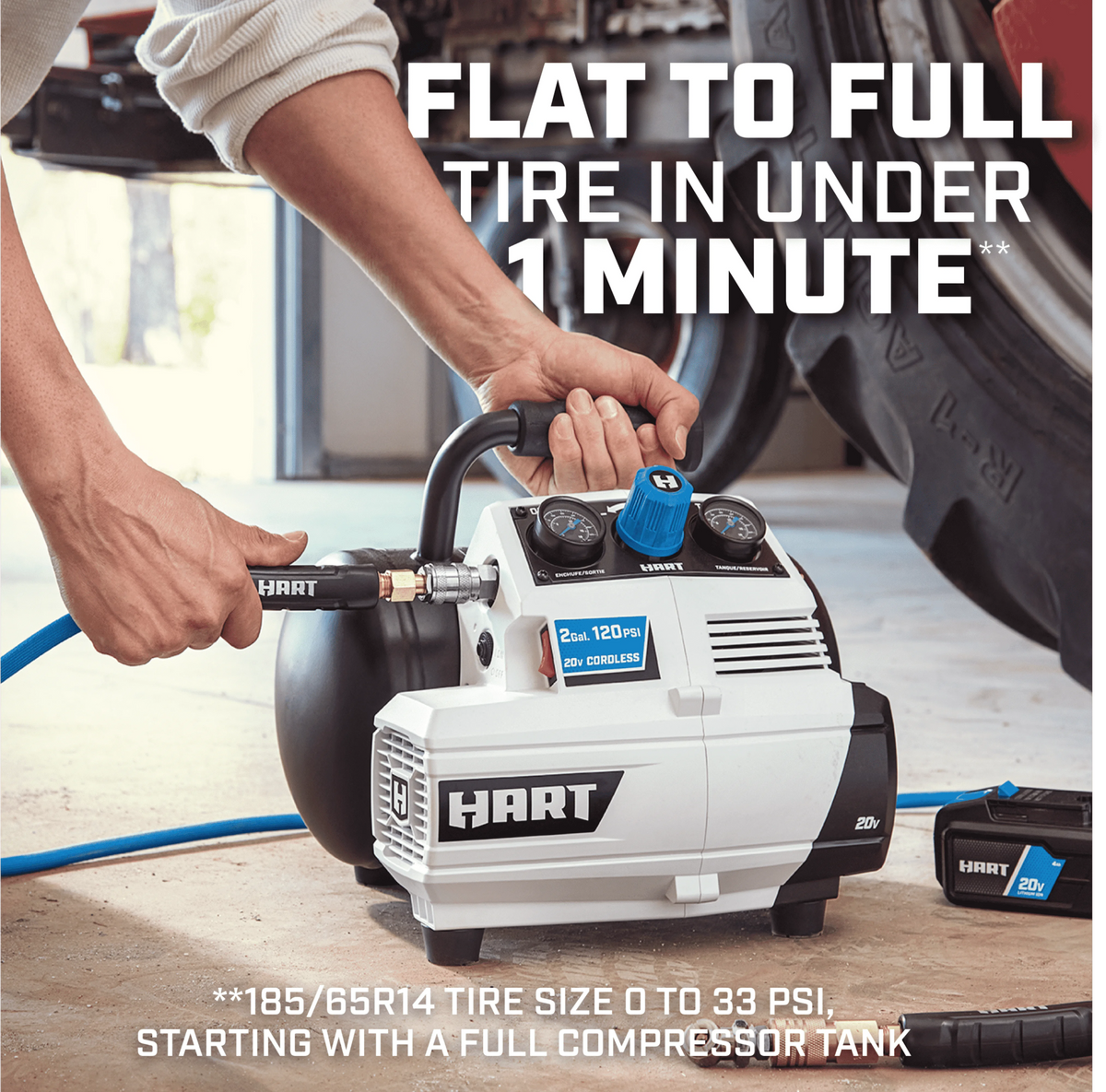 20-Volt 2-Gallon Compressor W58011