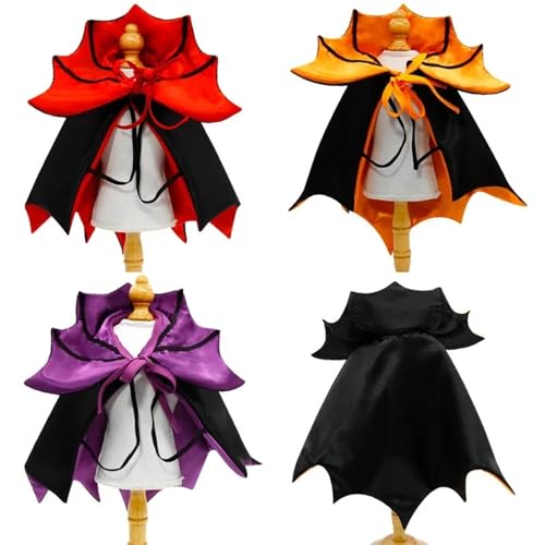 5-Piece Halloween Pet Cosplay Vampire Cloak G918472