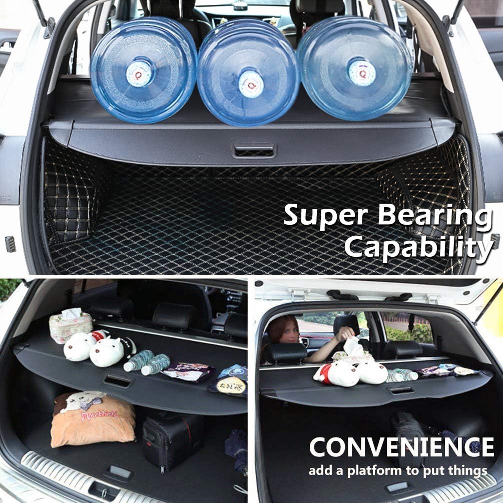 Retractable Waterproof Trunk Cargo Cover W824400