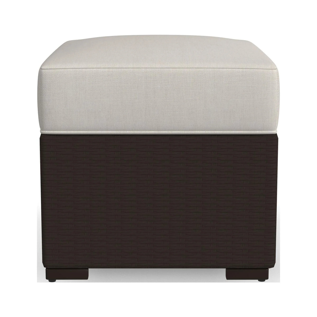 Brown Outdoor Ottoman I885