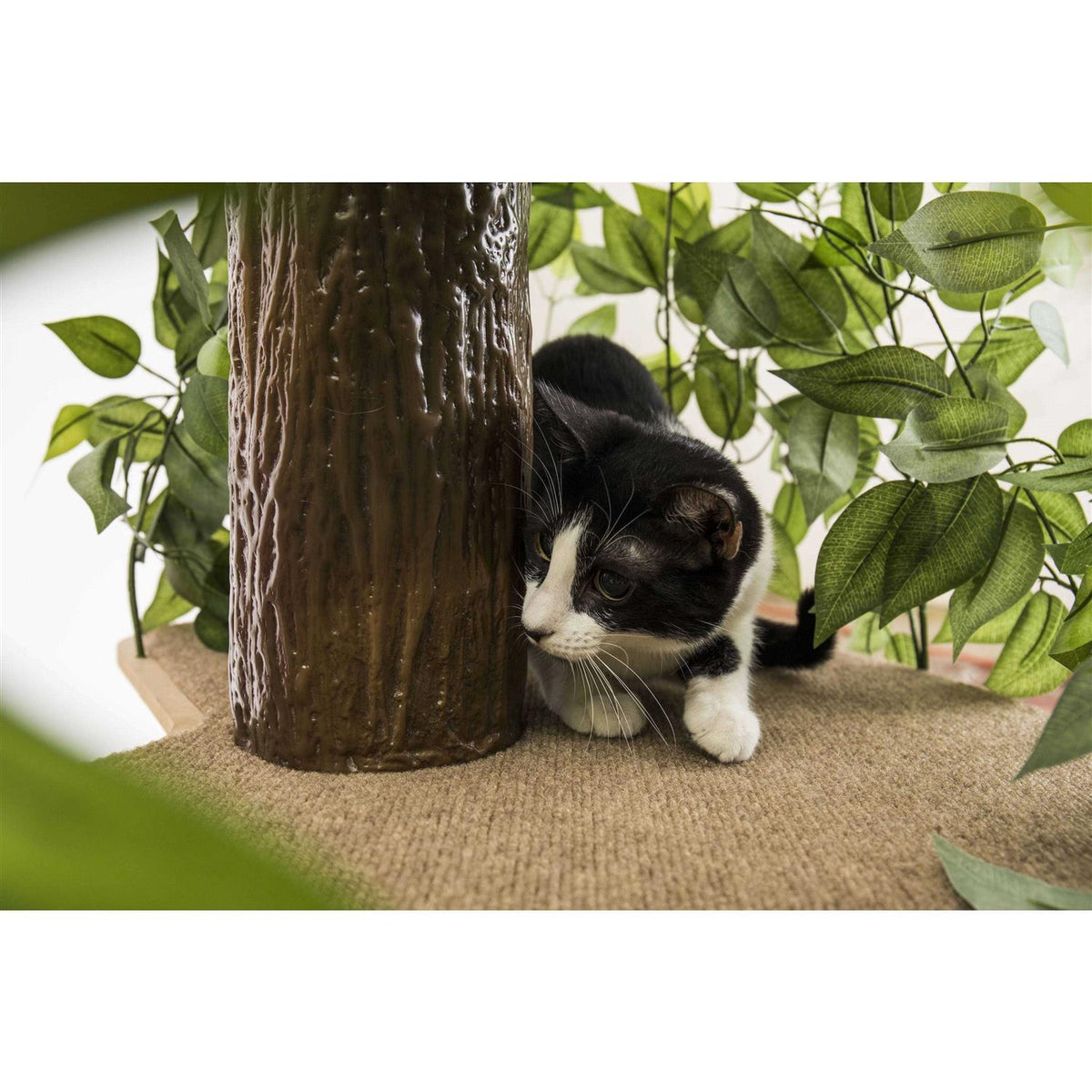 Cat Tree with Leaves Cat House G661