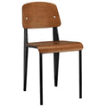 Walnut Black Dining Side Chair E29884