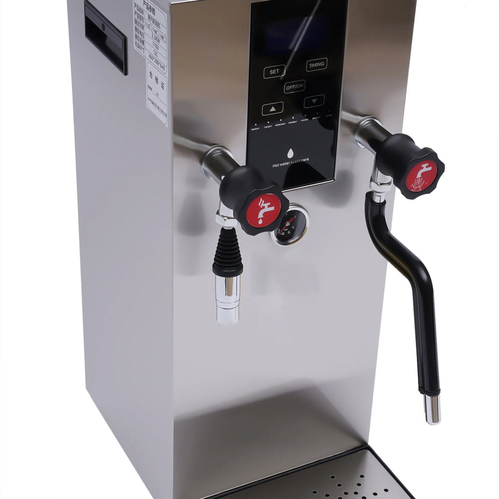 12L 4 in 1 Stainless Steel Espresso Coffee Milk Foam Maker 2500W L181653