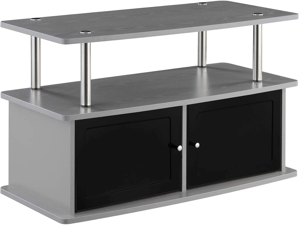 TV Stand with 2 Storage Cabinets and Shelf M98394