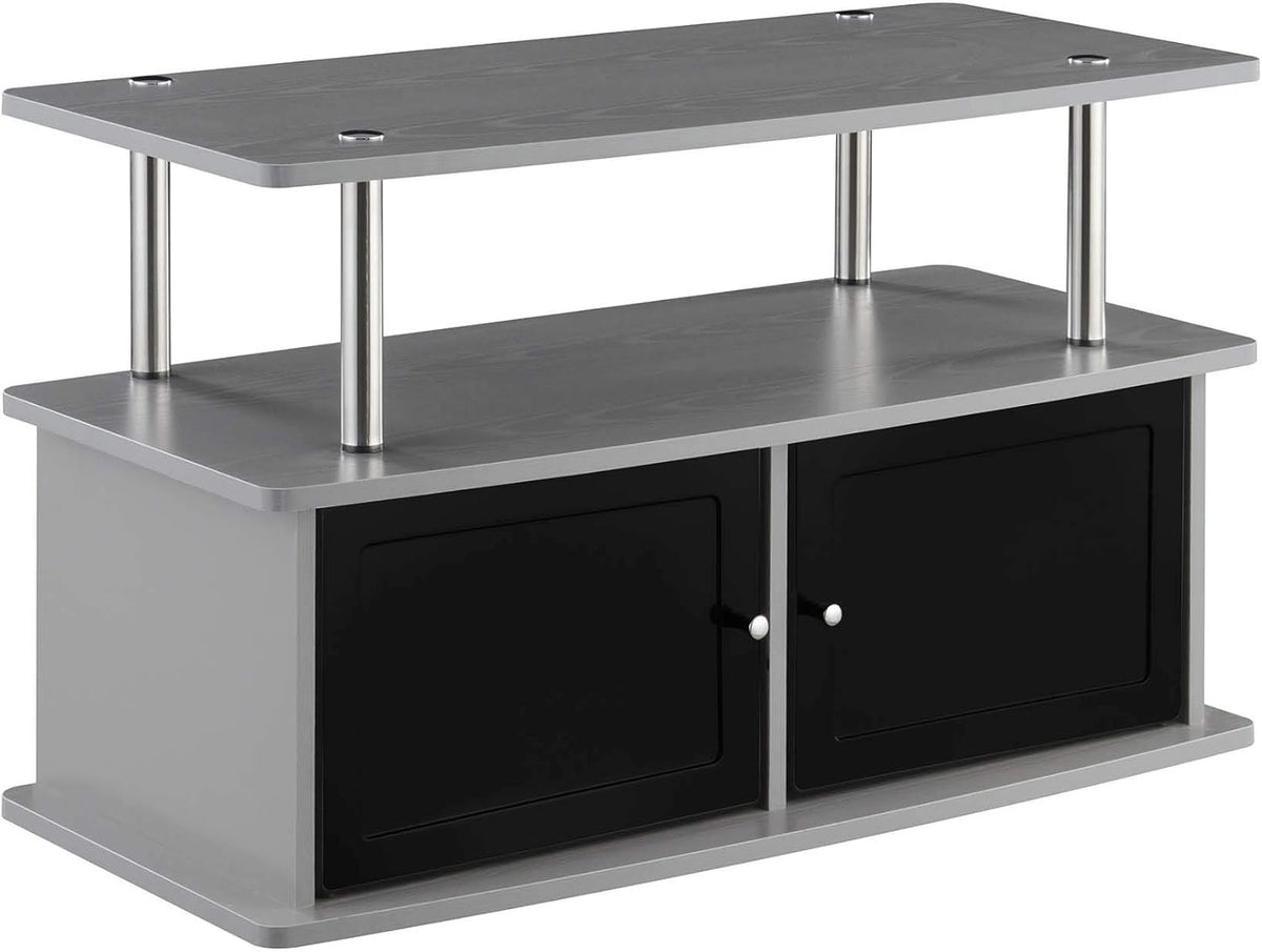 TV Stand with 2 Storage Cabinets and Shelf M98394
