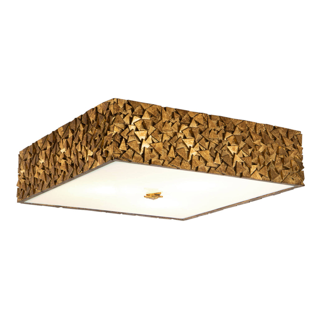 3-Light Square Flush Mount H5781