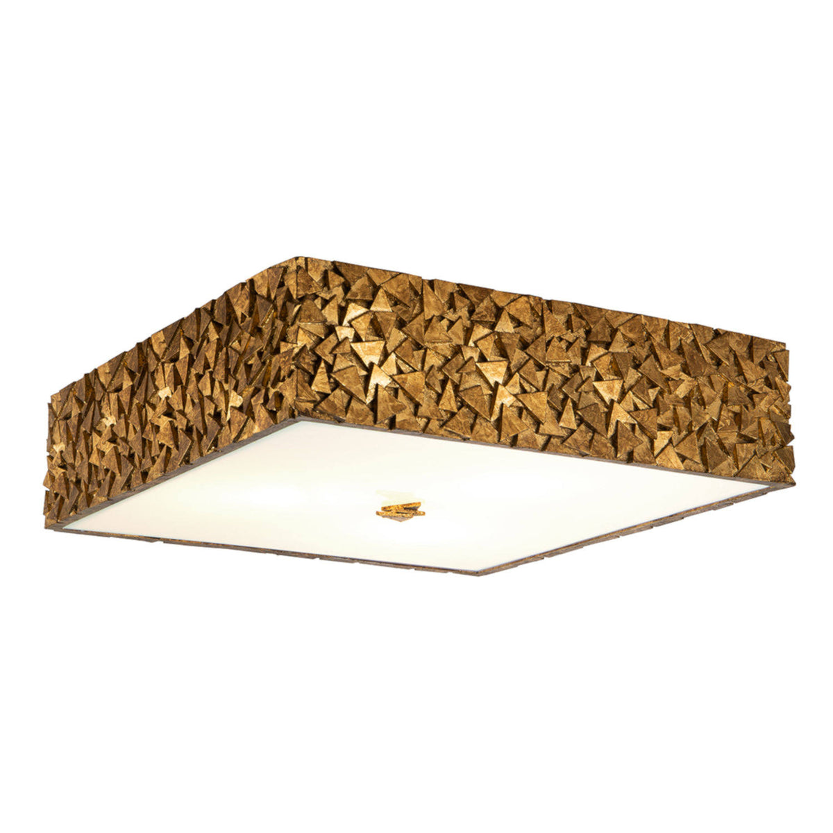 3-Light Square Flush Mount H5781