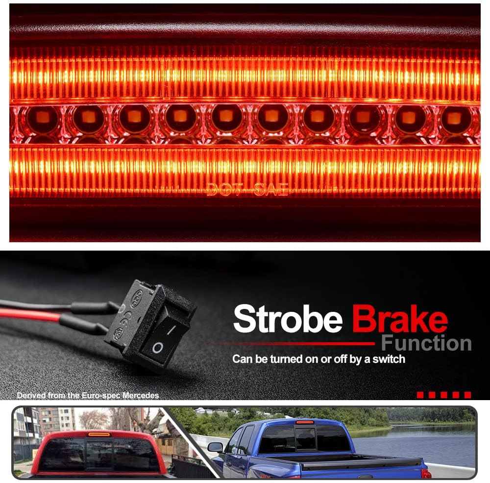 Red LED Third Brake Light with Strobe H5811