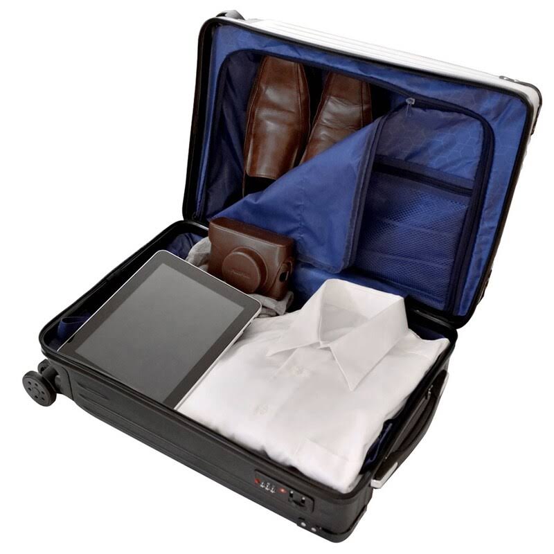 White 21 in. Carry-On Suitcase R3934