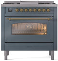 36 Dual Fuel Natural Gas Range E186