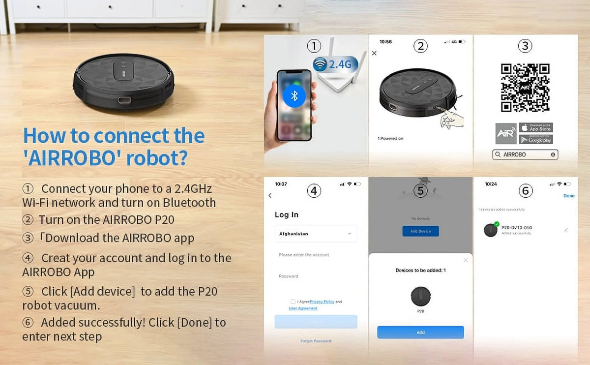 Self-Charging Robot Vacuum Cleaner 2800 Pa Black W8510