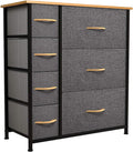 Brown 7 Drawer Storage Cabinet Dresser U282