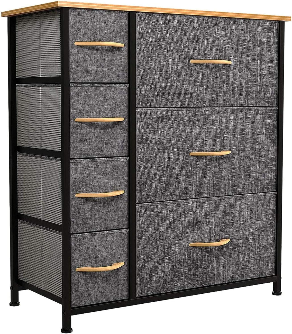 Brown 7 Drawer Storage Cabinet Dresser U282