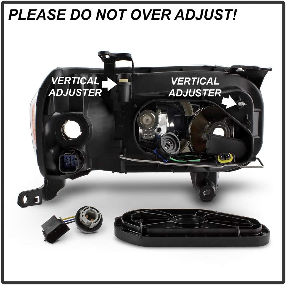 Ford Escape Headlights Headlamps Assembly Pair Set Left+Right S834