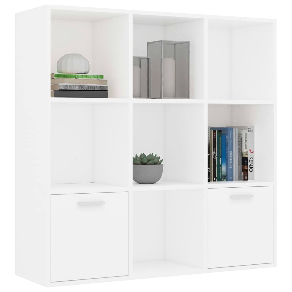 Book Cabinet Concrete Gray Chipboard G272598
