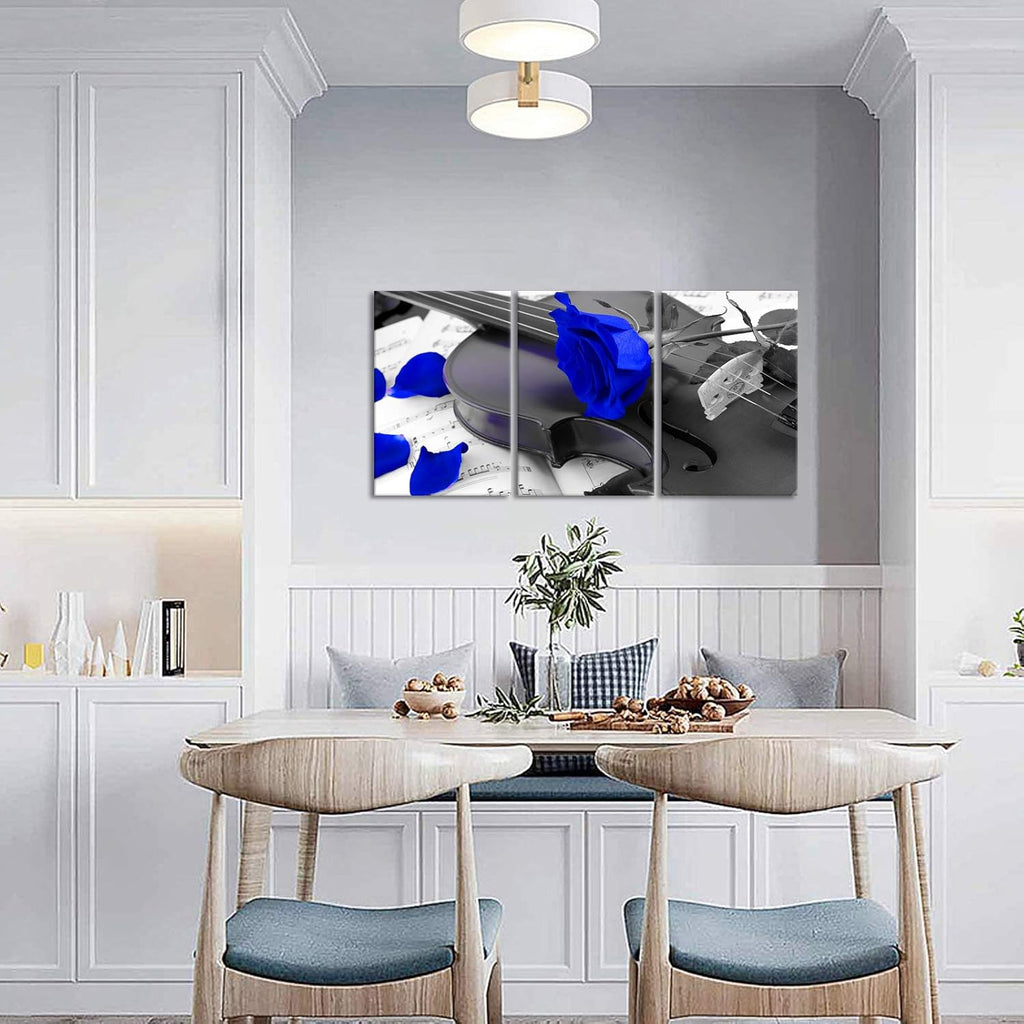 3 Piece Music Canvas Wall Art M63274
