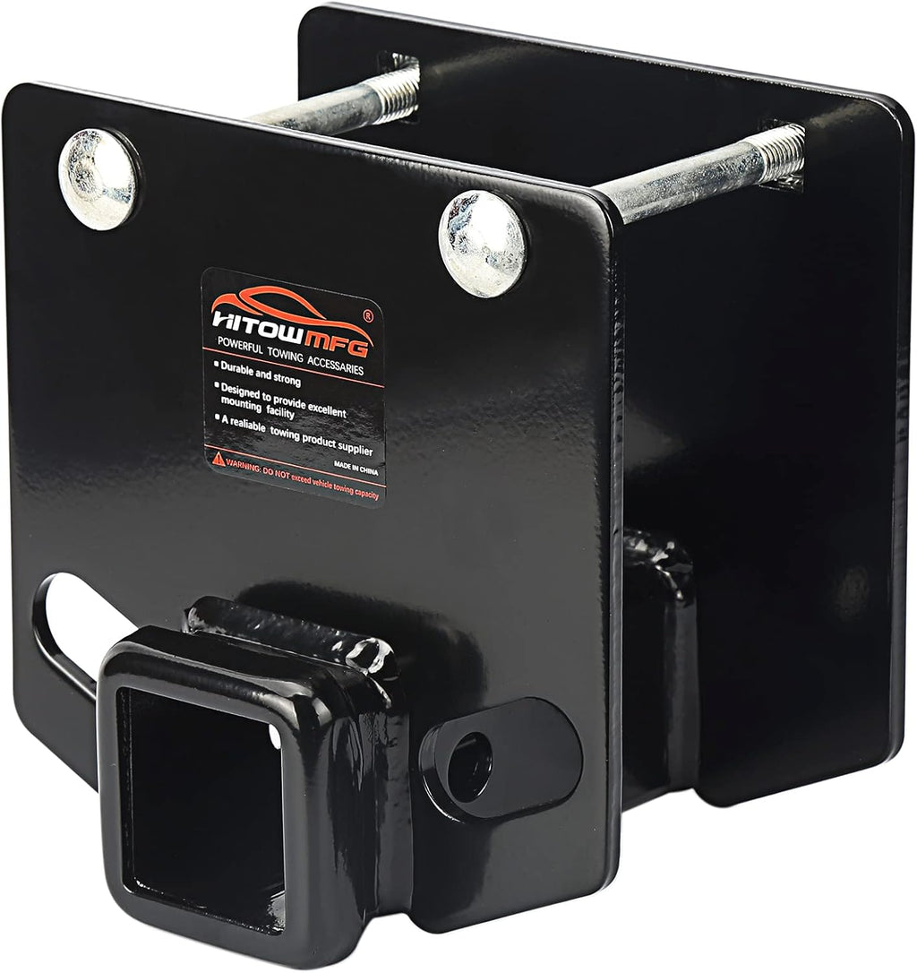 2 inch Receiver Adapter for 4x4 inch Bumper Pack of 2 M853339