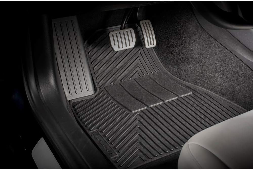 Custom Fit All Weather Floor Mats 4pcs Black K1722