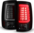Red LED Tube Tail Lights Brake Lamps Left+Right L170528