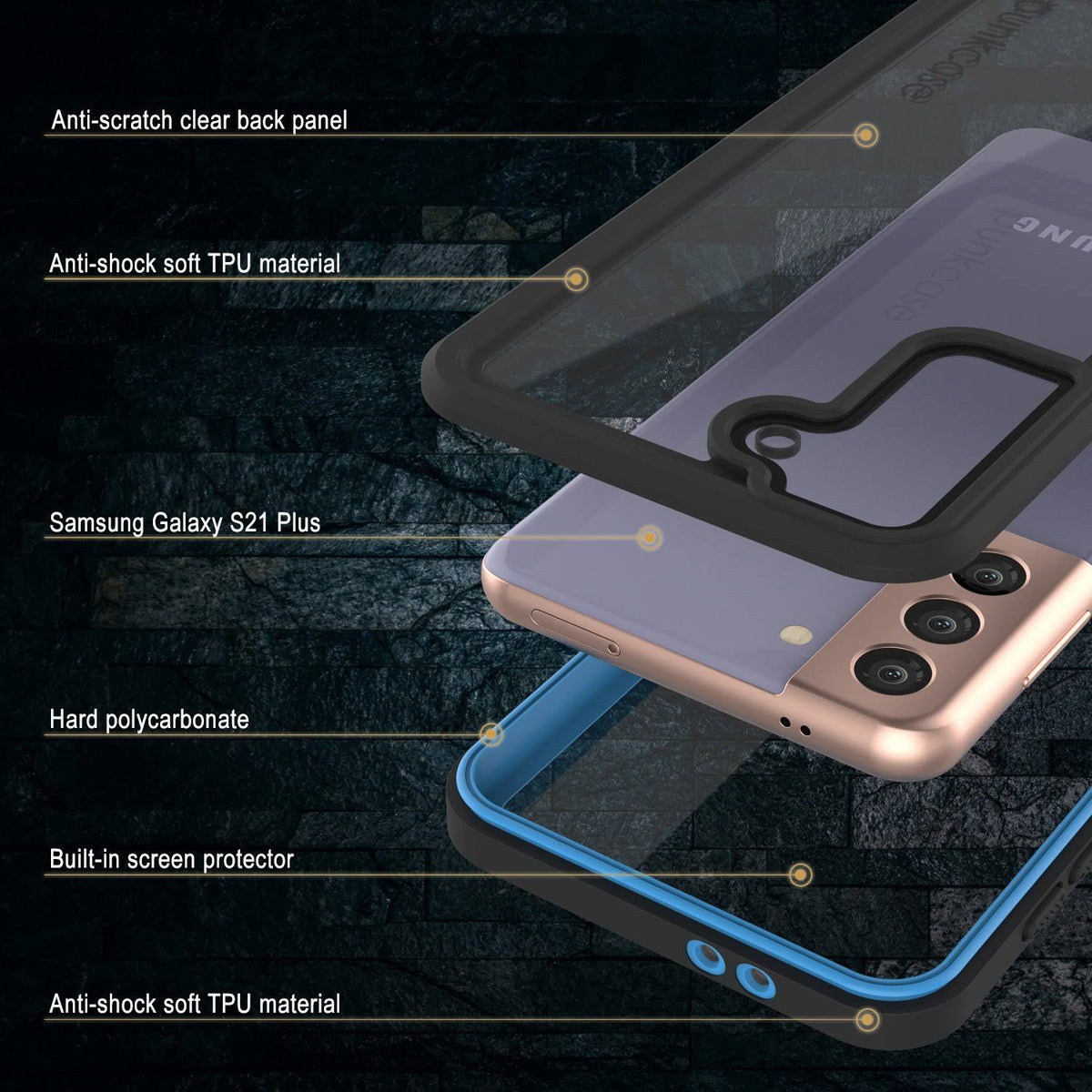 Light Blue Slim Case C893