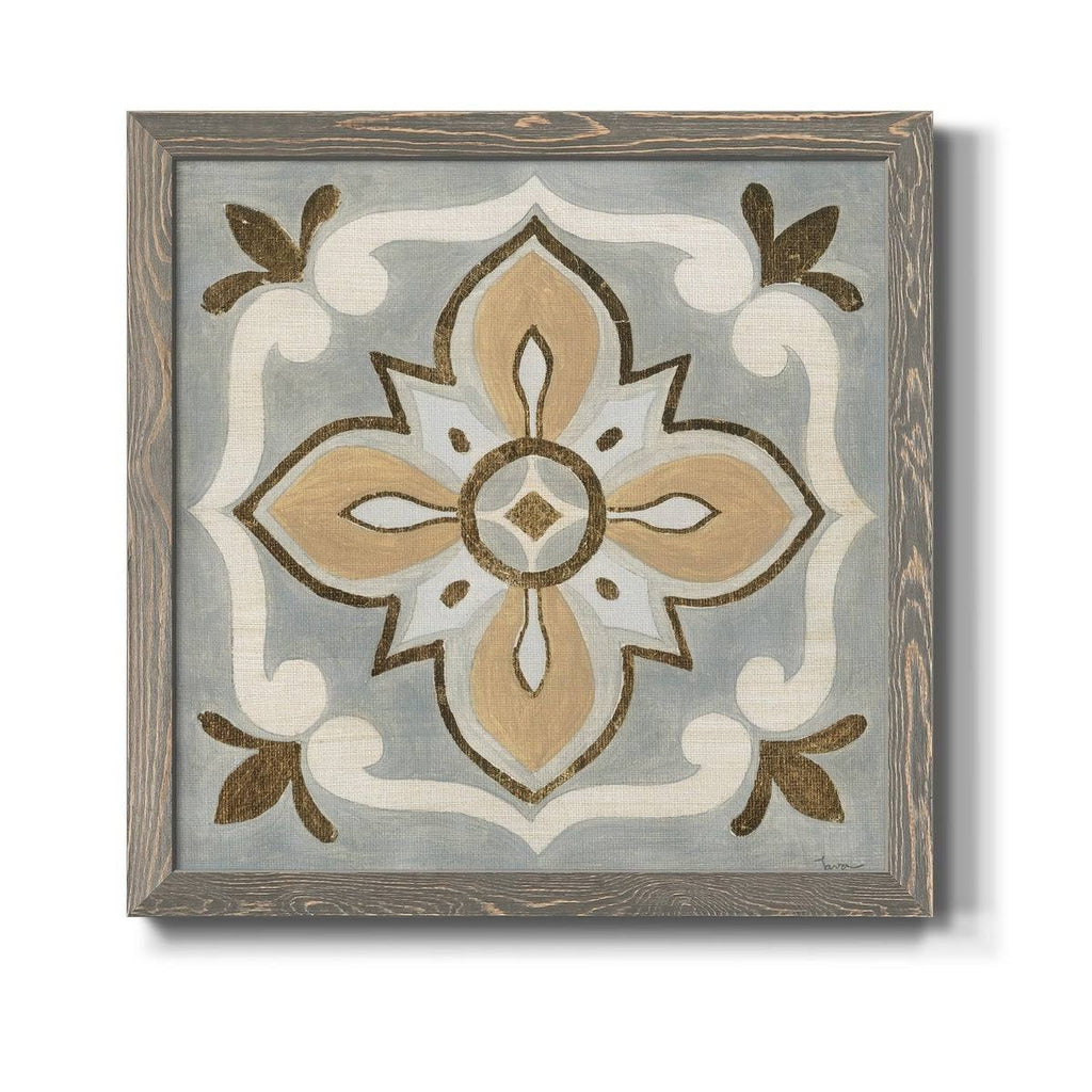 Framed Canvas 17x17 Grey E78691