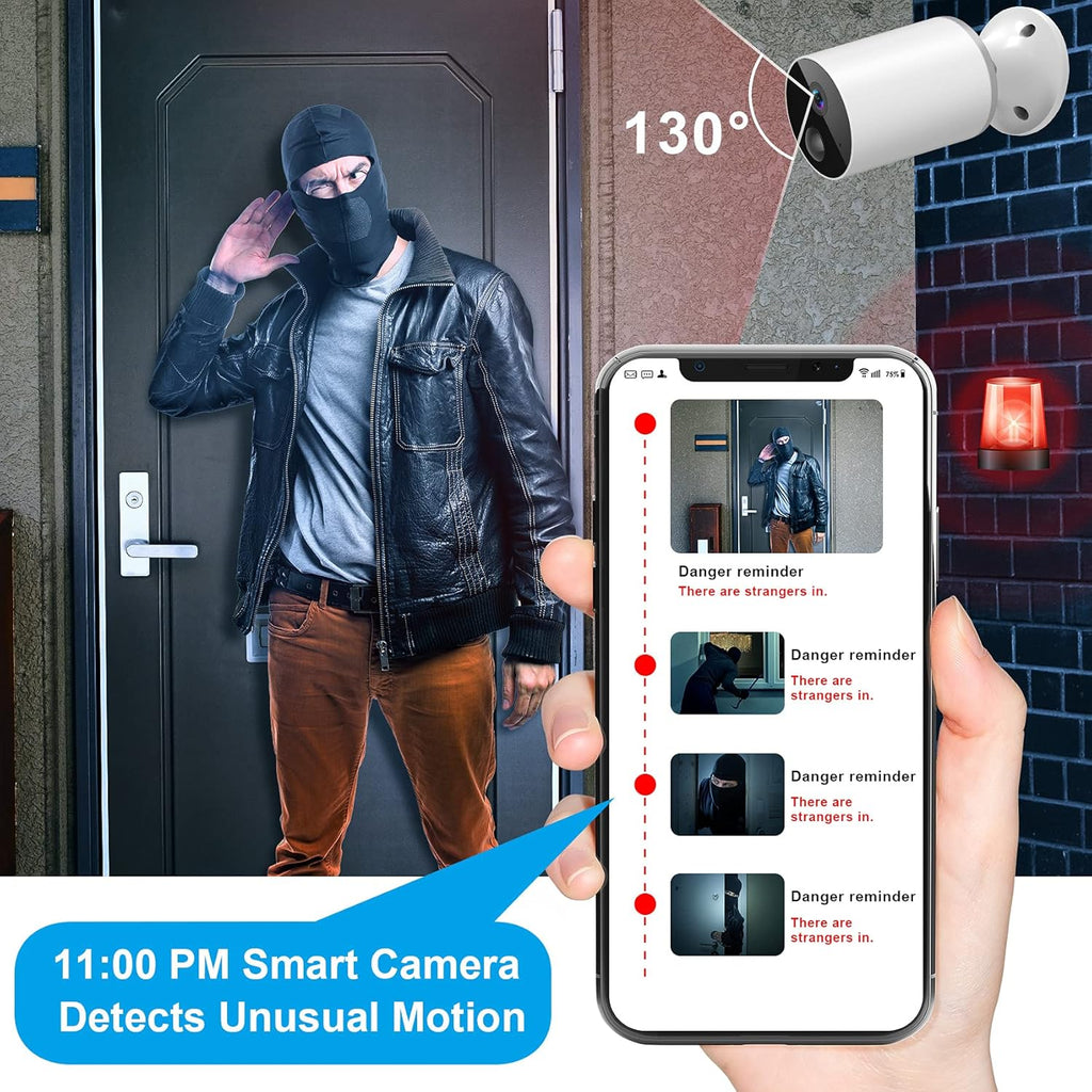 1080p HD Wireless Outdoor Security Camera B185
