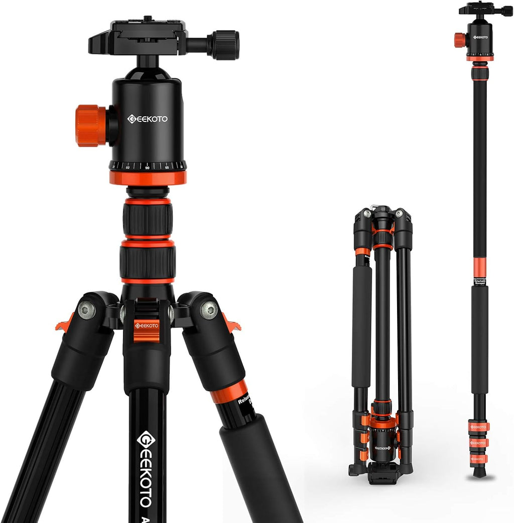 Compact Aluminum Camera Tripod with 360° Ball Head U7433