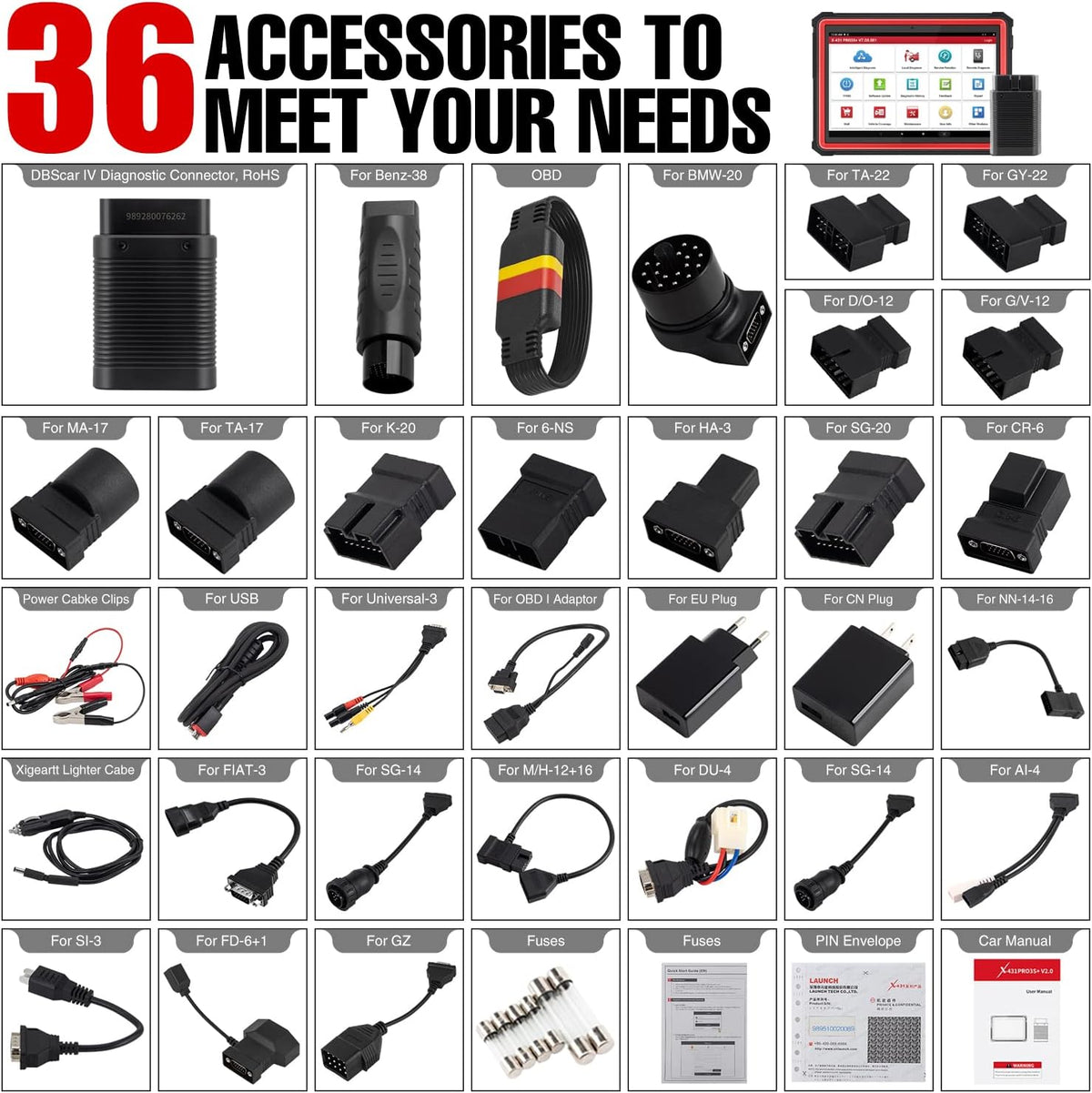 Bi-Directional Automotive Scan Tool V81485