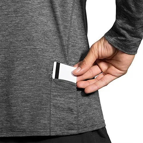 1/2 Zip Heather Asphalt N14507