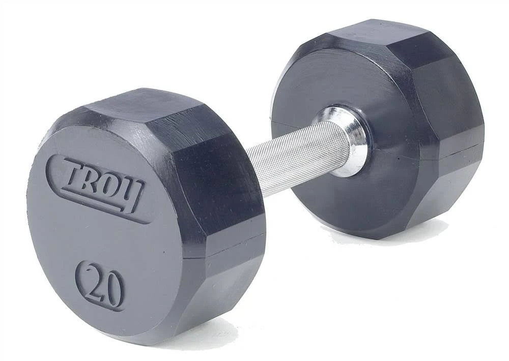 20lb Rubber Encased Dumbbell R40987